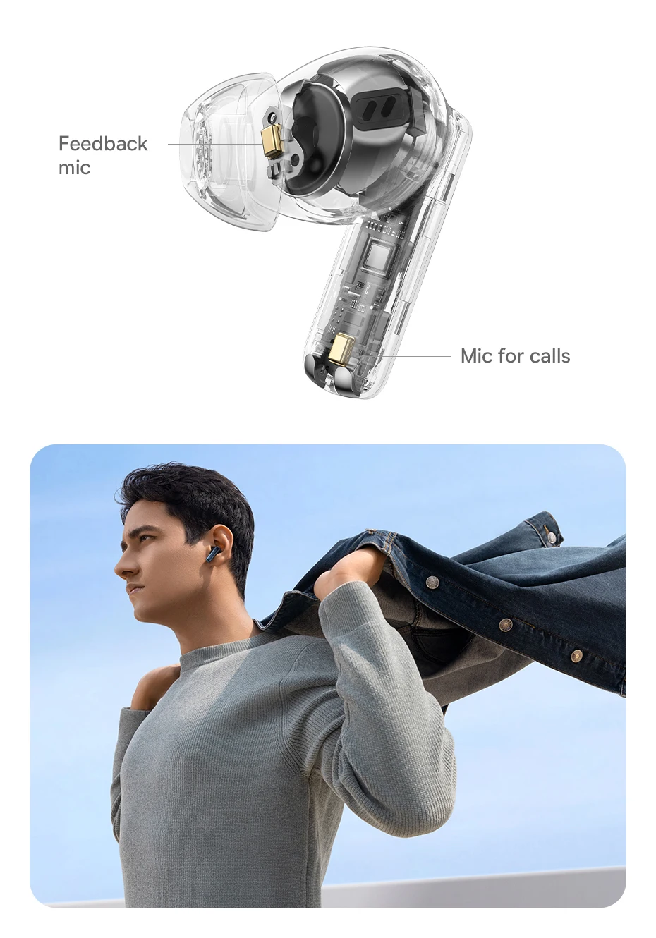 Baseus Bowie M2s ANC Earphone Bluetooth 5.3 Hybrid -48dB Noise Cancellation Wireless Headphone Support 3D Spatial Audio Earbuds Baseus Bowie M2s ANC Earphone Bluetooth 5.3 Hybrid -48dB Noise Cancellation Wireless Headphone Support 3D Spatial Audio Earbuds