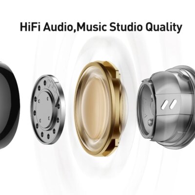 Baseus Bowie M2s ANC Earphone Bluetooth 5.3 Hybrid -48dB Noise Cancellation Wireless Headphone Support 3D Spatial Audio Earbuds - Image 6