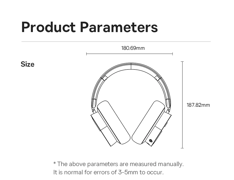 Baseus GH02 Gaming Wireless Headphone with Mic Over-Ear Headphones Bluetooth 5.3 40mm Driver 2.4G/Wireless/Cable RGB Headsets Baseus GH02 Gaming Wireless Headphone with Mic Over-Ear Headphones Bluetooth 5.3 40mm Driver 2.4G/Wireless/Cable RGB Headsets