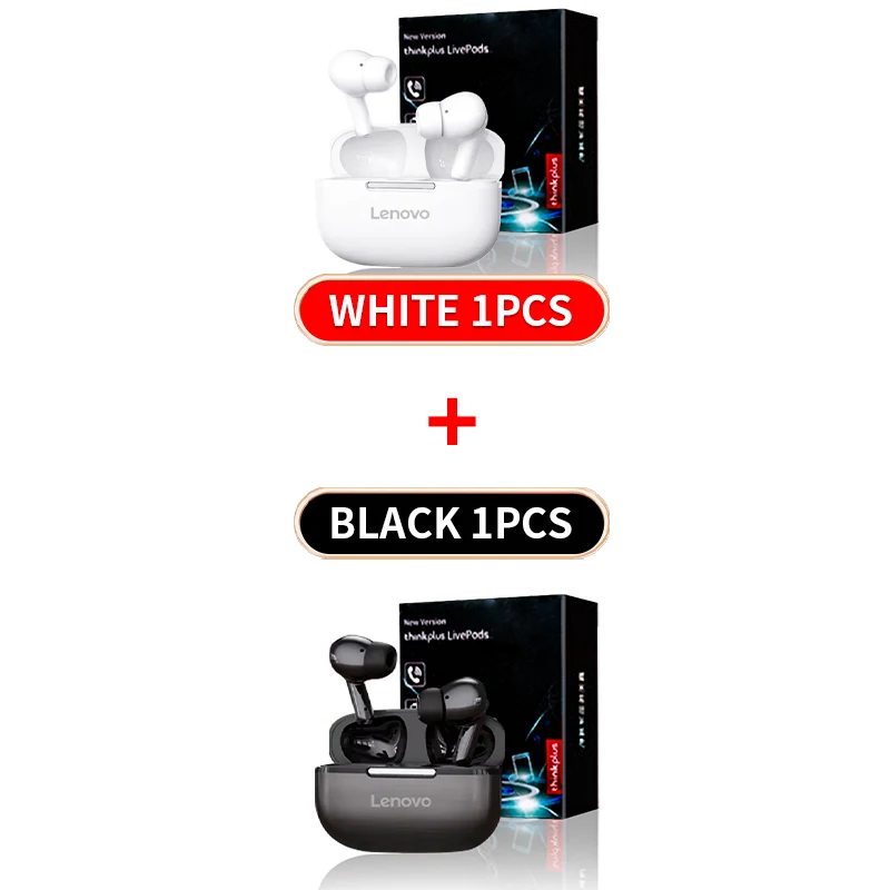 1PC White 1PC Black