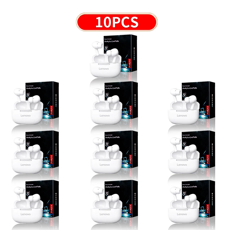 10 PCS White