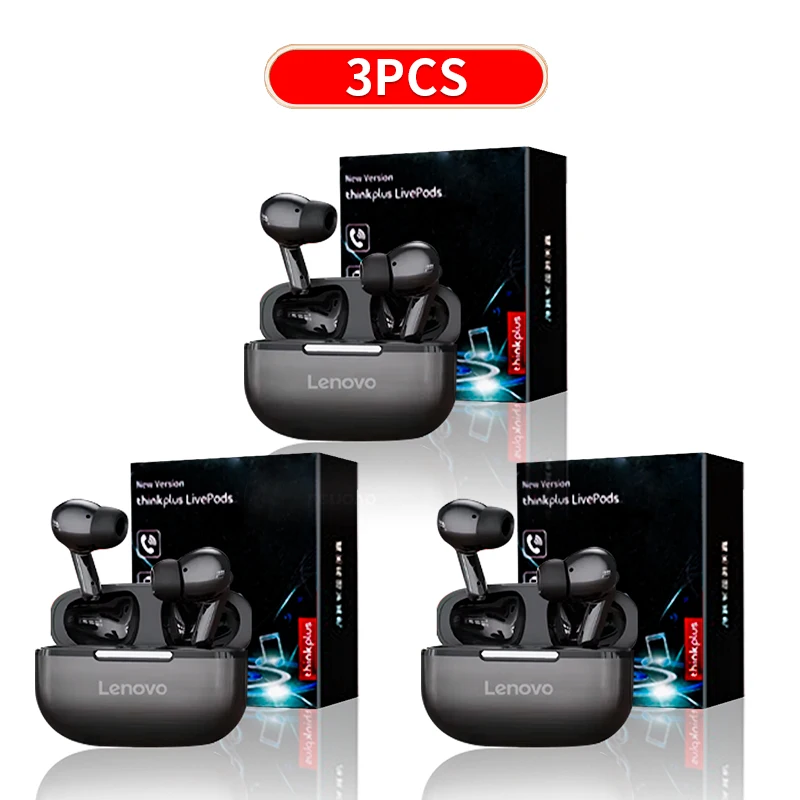 3 PCS Black