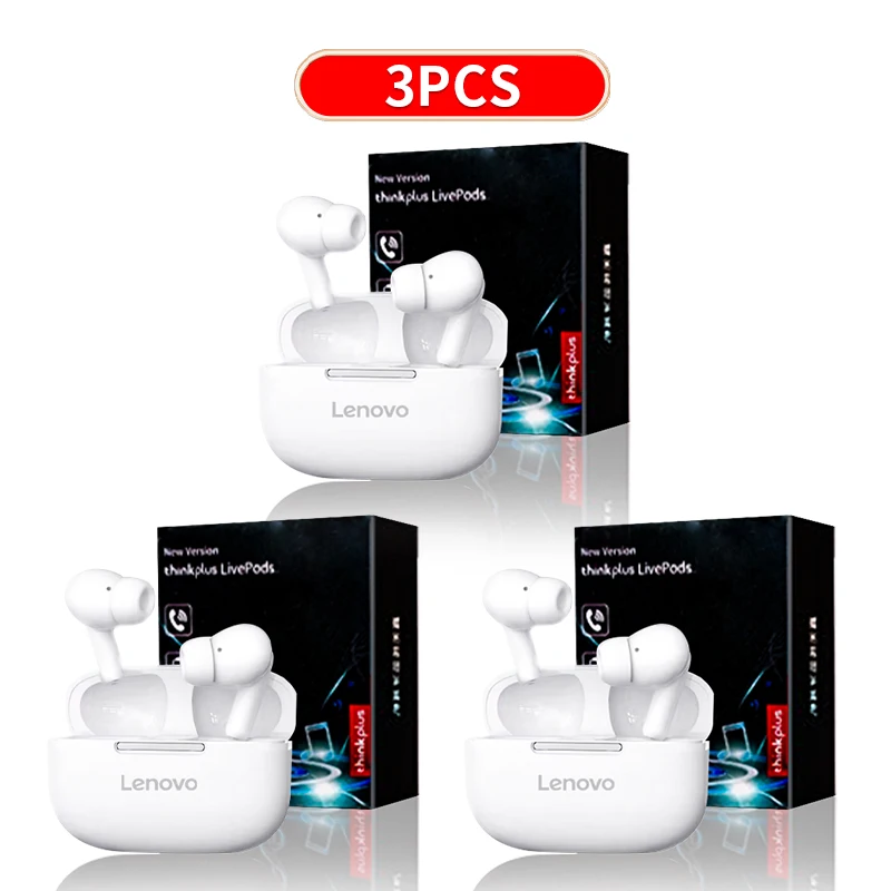 3 PCS White
