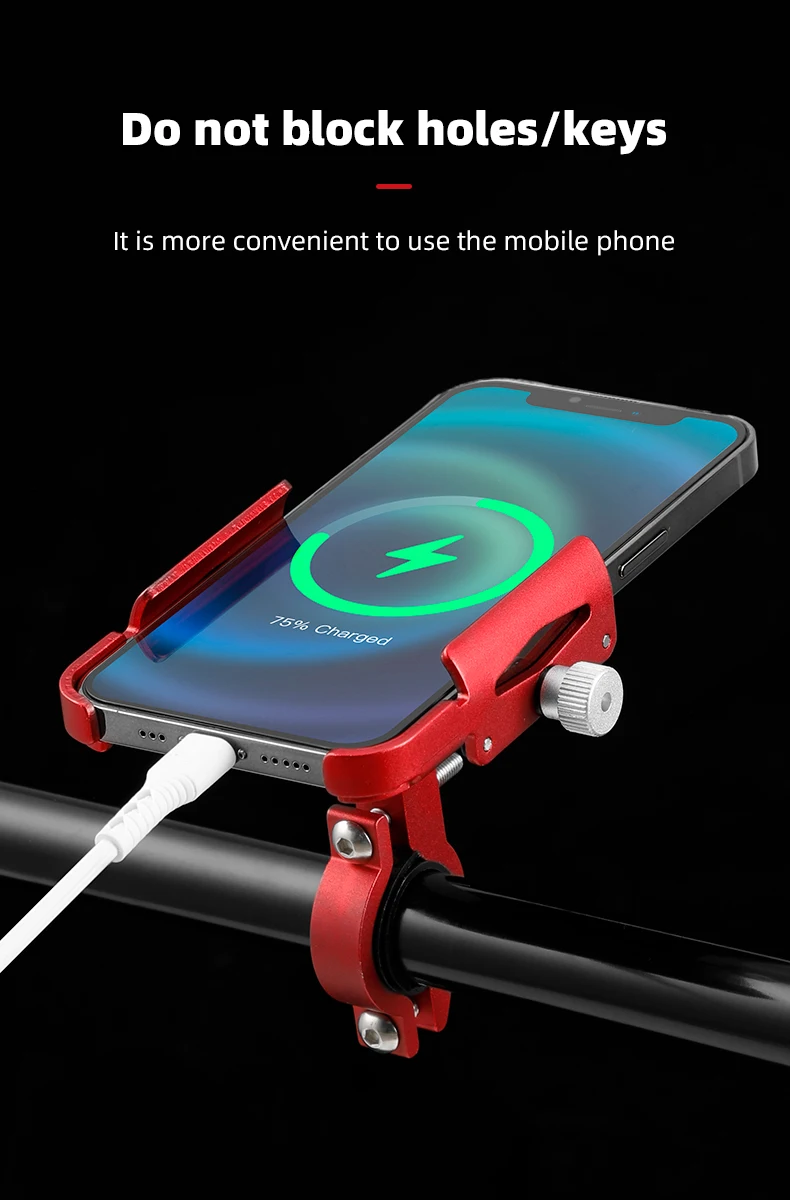 iBudim Bike Phone Holder 360 Rotation Bicycle Phone Holder for 4.7-7.0 inch Devices Motorcycle Handlebar Mobile Phone Stand iBudim Bike Phone Holder 360 Rotation Bicycle Phone Holder for 4.7-7.0 inch Devices Motorcycle Handlebar Mobile Phone Stand