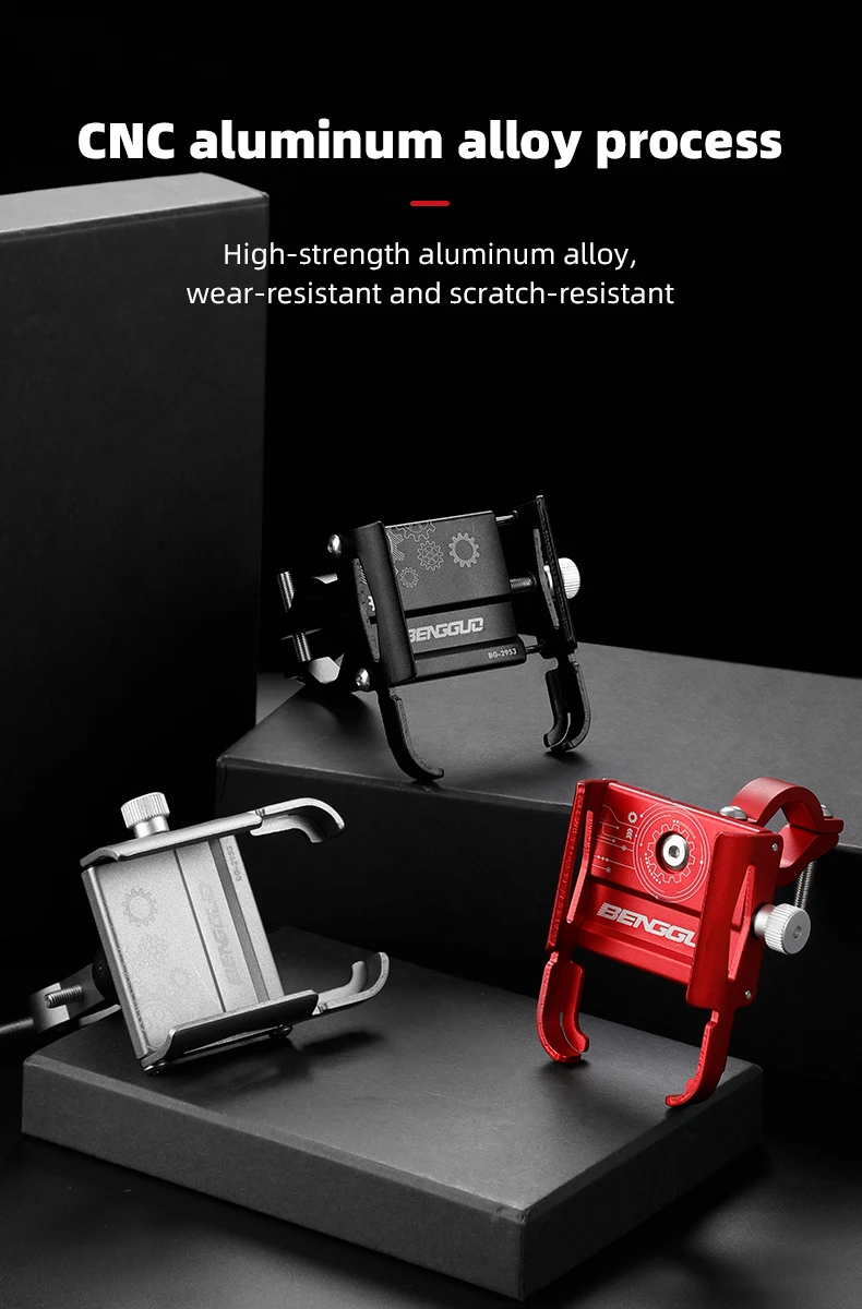 iBudim Bike Phone Holder 360 Rotation Bicycle Phone Holder for 4.7-7.0 inch Devices Motorcycle Handlebar Mobile Phone Stand iBudim Bike Phone Holder 360 Rotation Bicycle Phone Holder for 4.7-7.0 inch Devices Motorcycle Handlebar Mobile Phone Stand