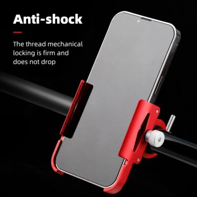 iBudim Bike Phone Holder 360 Rotation Bicycle Phone Holder for 4.7-7.0 inch Devices Motorcycle Handlebar Mobile Phone Stand - Image 5
