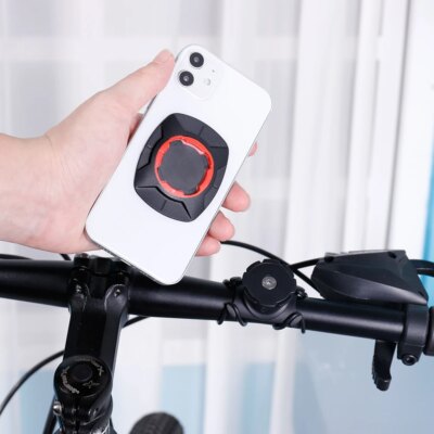 1-5Set Bicycle Handlebar Phone Stand Detachable Mountain Road Bicycle Phone Clamp Easy Install Scooter Phone Stand Accessories - Image 3