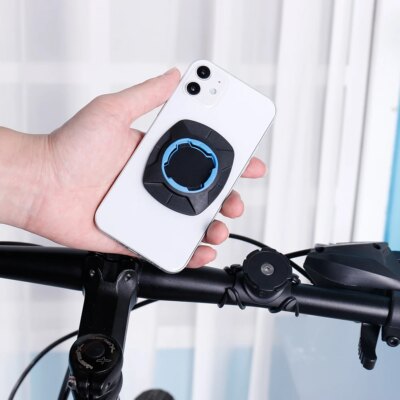 1-5Set Bicycle Handlebar Phone Stand Detachable Mountain Road Bicycle Phone Clamp Easy Install Scooter Phone Stand Accessories - Image 6