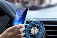 Magnetic Mobile Phone Fixed Bracket Air Vent Mount GPS Support Car Mobile Phone Holder 360 Degree Rotation Auto Accessories