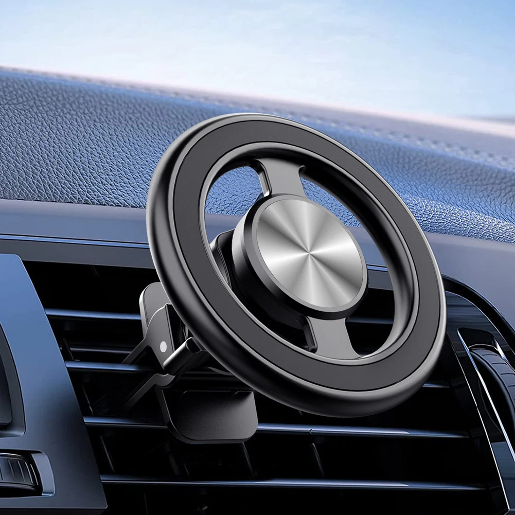 Magnetic Mobile Phone Fixed Bracket Air Vent Mount GPS Support Car Mobile Phone Holder 360 Degree Rotation Auto Accessories
