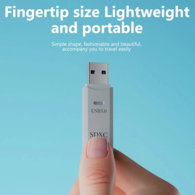 2 in 1 USB 3.0 Card Reader Micro TF sd card Reader usb adapter High Speed Cardreader TF Memory card For PC Laptop Accessories - Image 5