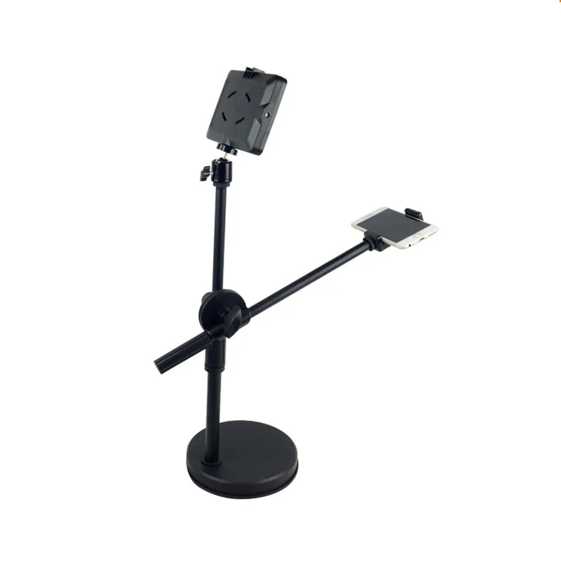 Overhead Tripod with Ring Light Table Tabletop Shooting Stand Tripods with Mobile Phone Holder Boom Arm for Nail Art Photography Overhead Tripod with Ring Light Table Tabletop Shooting Stand Tripods with Mobile Phone Holder Boom Arm for Nail Art Photography