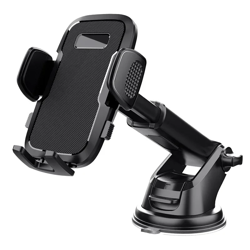Car Phone Holder for Dashboard Windshield Cellphone Mount Clip Support Stand for 4.7-7