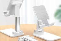 Desk Mobile Phone Holder Stand For IPhone IPad Xiaomi Adjustable Desktop Tablet Holder Universal Table Cell Phone Stand