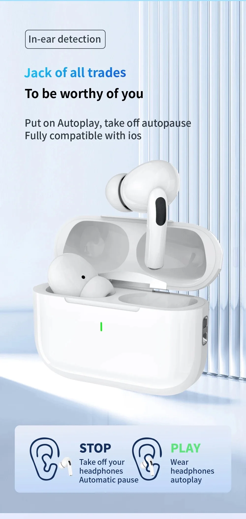 2025 New Air Pro True Wireless Bluetooth Earphones Headphones HiFi Sound Low Latency Noise Reduction Earbuds for IPhone Android 2025 New Air Pro True Wireless Bluetooth Earphones Headphones HiFi Sound Low Latency Noise Reduction Earbuds for IPhone Android
