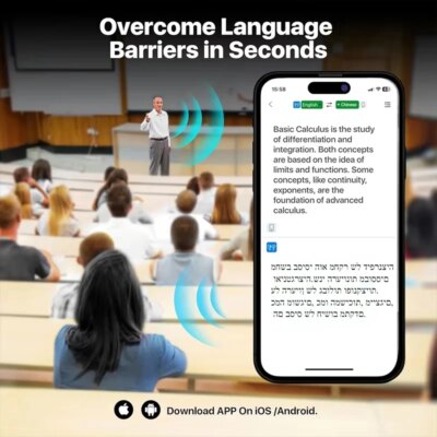 AI Language Translator Earbuds 3 in 1 Accents Translator Earphone Real Time 144 Languages Accents for Travel Business Hebrew - Image 2