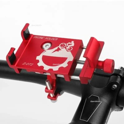 Bicycle Scooter Aluminum Alloy Mobile Phone Holder Mountain Bike Bracket Cell Phone Stand Cycling Accessories - Image 4