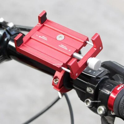 Bicycle Scooter Aluminum Alloy Mobile Phone Holder Mountain Bike Bracket Cell Phone Stand Cycling Accessories - Image 2