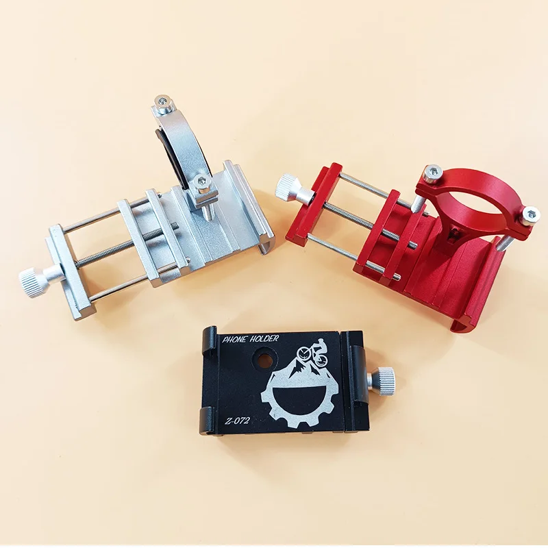 Bicycle Scooter Aluminum Alloy Mobile Phone Holder Mountain Bike Bracket Cell Phone Stand Cycling Accessories