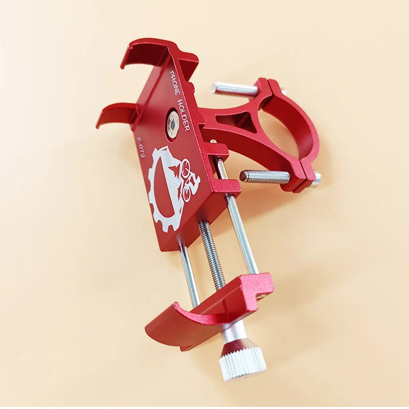 Bicycle Scooter Aluminum Alloy Mobile Phone Holder Mountain Bike Bracket Cell Phone Stand Cycling Accessories