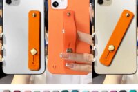 Universal Wrist Band Phone Holder For iPhone Finger Grip Mobile Phone Stand for samsung xiaomi Push back sticked Socket bracket
