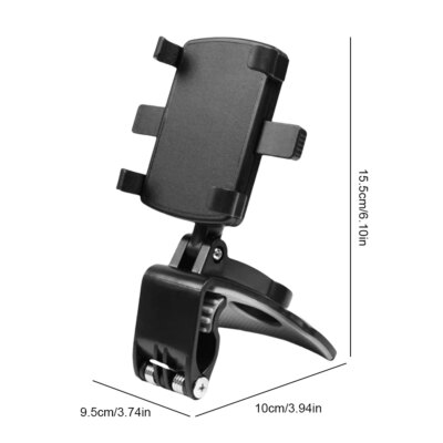 Car Dashboard Support 360 Degree Rotating Auto Grip Mobile Phone Fixed Bracket Multi-function Instrument Cluster Phone Holder - Image 6