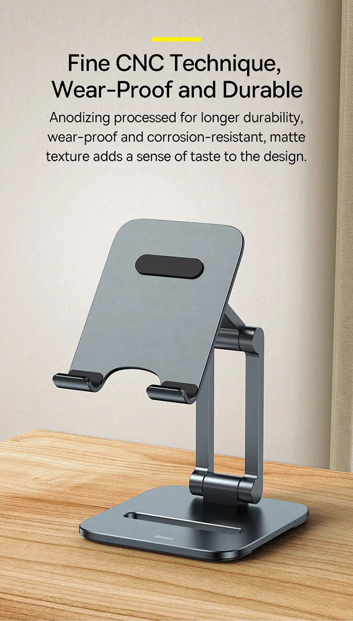 Baseus Phone Holder Stand Aluminum Alloy Cell Phone Tablet Stand Support for iPad iPhone 13 12 Samsung Mobile Phone Accessories Baseus Phone Holder Stand Aluminum Alloy Cell Phone Tablet Stand Support for iPad iPhone 13 12 Samsung Mobile Phone Accessories