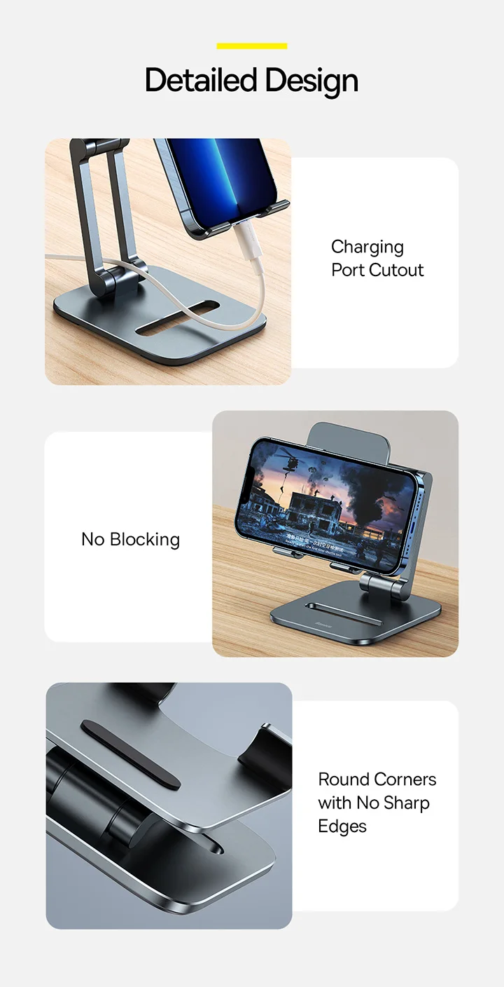 Baseus Phone Holder Stand Aluminum Alloy Cell Phone Tablet Stand Support for iPad iPhone 13 12 Samsung Mobile Phone Accessories Baseus Phone Holder Stand Aluminum Alloy Cell Phone Tablet Stand Support for iPad iPhone 13 12 Samsung Mobile Phone Accessories