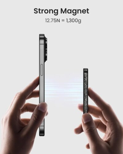 SHARGE CarbonMag Magsafe Power Bank Slim Magnetic Portable Charger 5000mAh Carbon Fiber PD 20W Fast Charging for iPhone 16 Pro - Image 5