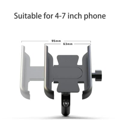 Motorcycle Metal Bicycle Mobile Phone Holder GPS Navigation Stand Special Motorcycle Bike Riding For iPhone Samsung Xiaomi Mount - Image 5