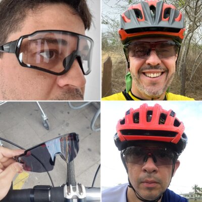ROCKBROS Photochromic Cycling Glasses Bike Bicycle Glasses Sports Men's Sunglasses MTB Road Cycling Eyewear Protection Goggles - Image 5