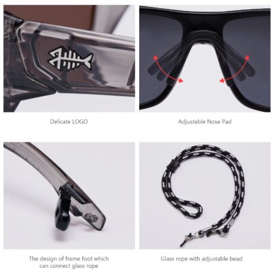 Bassdash Polarized Sports Sunglasses for Men Women Fishing Driving Hiking UV400 with Lightweight TPX Unbreakable Frame - Image 5