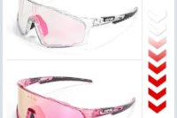 KAPVOE The World's First Photochromic Frame Glasses Men MTB Cycling Glasses Women Road Bike Glasses Outdoor Bicycle Sunglasses