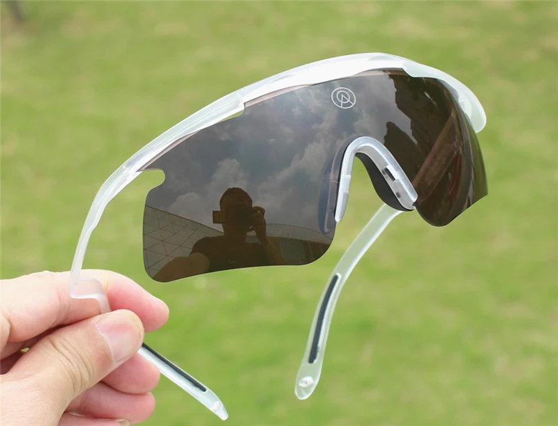 Alba Optics-Mantra Polarized Cycling Glasses, Photochromic Glasses for Men and Women, Sports Bicycle Goggles, Fishing Sunglasses
