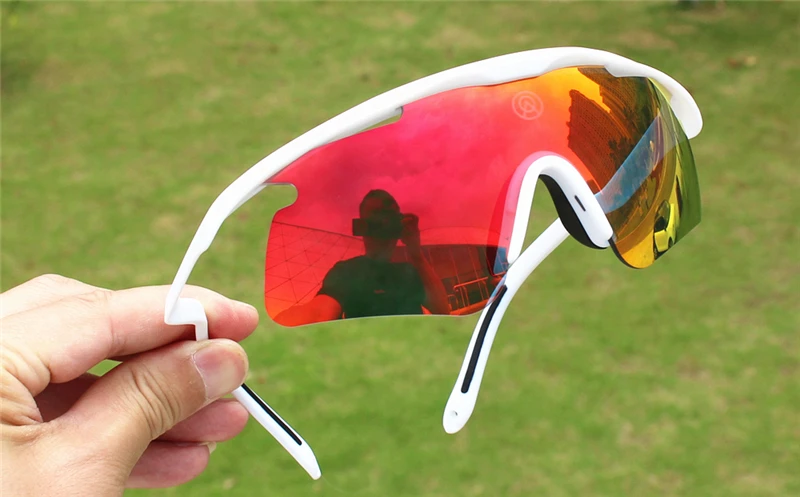 Alba Optics-Mantra Polarized Cycling Glasses, Photochromic Glasses for Men and Women, Sports Bicycle Goggles, Fishing Sunglasses
