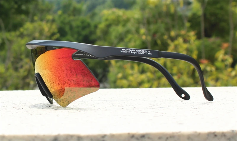 Alba Optics-Mantra Polarized Cycling Glasses, Photochromic Glasses for Men and Women, Sports Bicycle Goggles, Fishing Sunglasses
