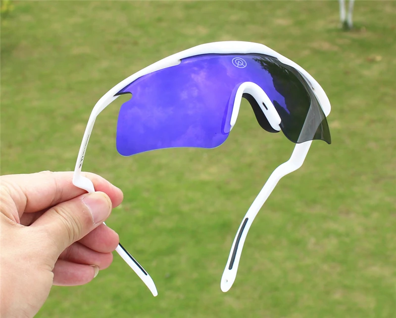 Alba Optics-Mantra Polarized Cycling Glasses, Photochromic Glasses for Men and Women, Sports Bicycle Goggles, Fishing Sunglasses