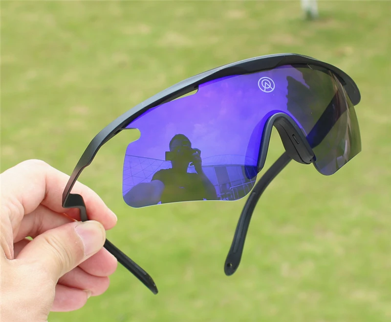 Alba Optics-Mantra Polarized Cycling Glasses, Photochromic Glasses for Men and Women, Sports Bicycle Goggles, Fishing Sunglasses