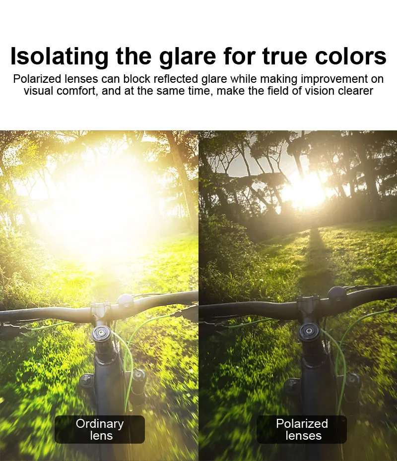 X-TIGER Cycling Glasses Photochromic Sports Sunglasses UV400 Anti Glare Lightweight Bicycle Glasses Men's Women Cycling Eyewear