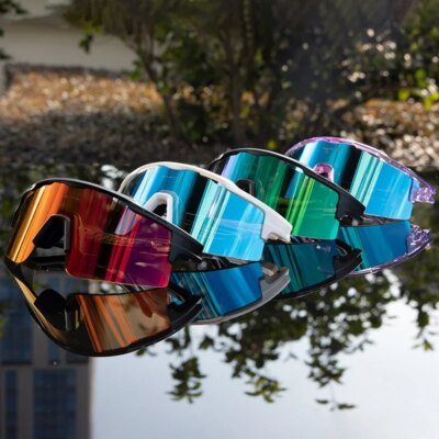 2024 Kapvoe Sport Men's Sunglasses Polarized Woman Cycling Glasses Outdoor MTB Glasses UV400 Bike Bicycle Eyewear Bike Goggles - Image 4