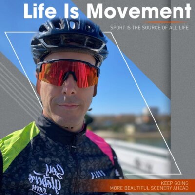 2024 Kapvoe Sport Men's Sunglasses Polarized Woman Cycling Glasses Outdoor MTB Glasses UV400 Bike Bicycle Eyewear Bike Goggles - Image 2