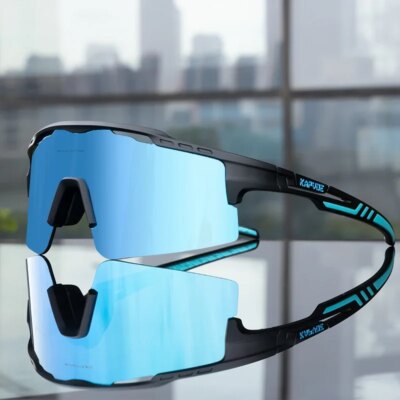 2024 Kapvoe Sport Men's Sunglasses Polarized Woman Cycling Glasses Outdoor MTB Glasses UV400 Bike Bicycle Eyewear Bike Goggles - Image 6