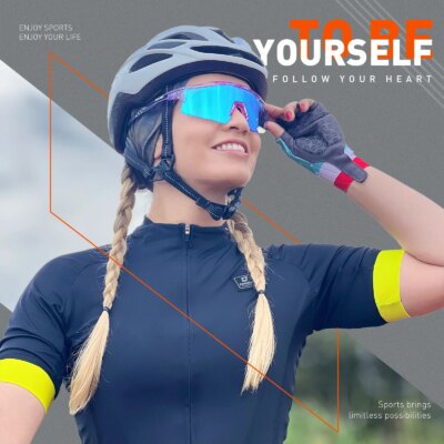 2024 Kapvoe Sport Men's Sunglasses Polarized Woman Cycling Glasses Outdoor MTB Glasses UV400 Bike Bicycle Eyewear Bike Goggles - Image 3