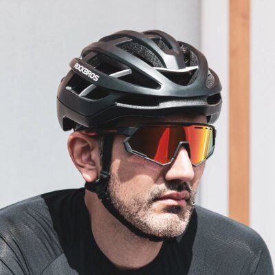 ROCKBROS Polarized Cycling Glasses Photochromic Glasses Men Sports Polarized Sunglasses Bicycle Riding Goggles Eyewear 2 Lens - Image 6
