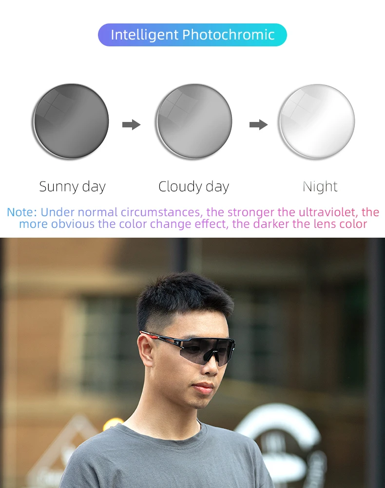 ROCKBROS Bicycle Glasses Photochromic Bike Glasses UV400 Protection Eyewear Polarized Sunglasses MTB Road Cycling Goggles ROCKBROS Bicycle Glasses Photochromic Bike Glasses UV400 Protection Eyewear Polarized Sunglasses MTB Road Cycling Goggles