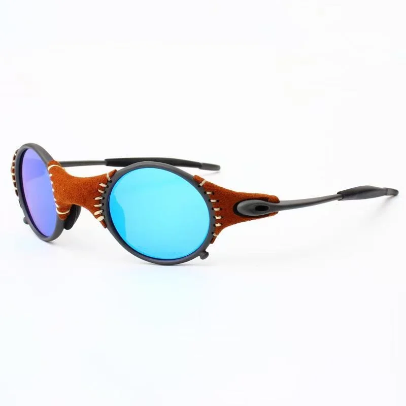 MTB Man Polarized Sunglasses Cycling Glasses UV400 Fishing Sunglasses Metal Bicycle Goggles Cycling Eyewear Riding Glasses E5-3
