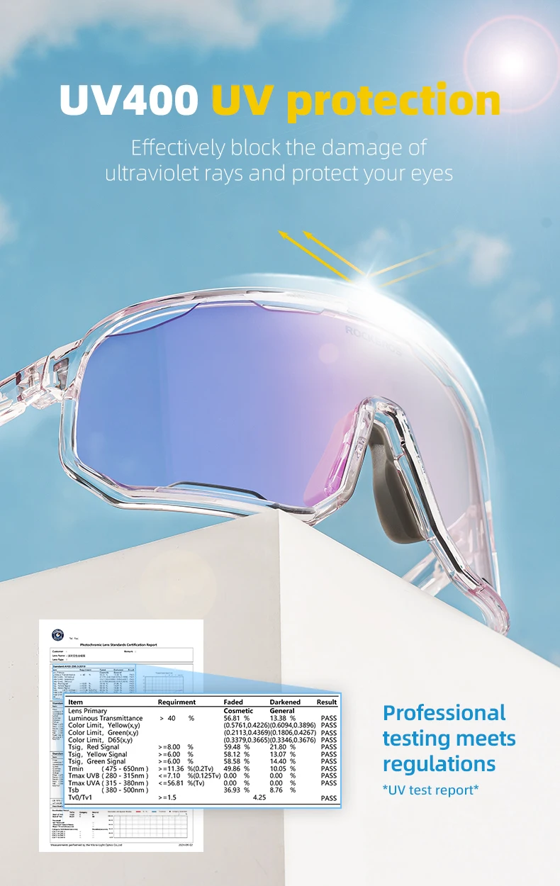 ROCKBROS Cycling Glasses Goggles Polarized/Photochromic Sunglasses Sport Big frame Eyewear UV400 Sun Protection with 2 Lens ROCKBROS Cycling Glasses Goggles Polarized/Photochromic Sunglasses Sport Big frame Eyewear UV400 Sun Protection with 2 Lens