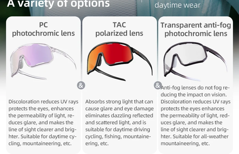 ROCKBROS Cycling Glasses Goggles Polarized/Photochromic Sunglasses Sport Big frame Eyewear UV400 Sun Protection with 2 Lens ROCKBROS Cycling Glasses Goggles Polarized/Photochromic Sunglasses Sport Big frame Eyewear UV400 Sun Protection with 2 Lens