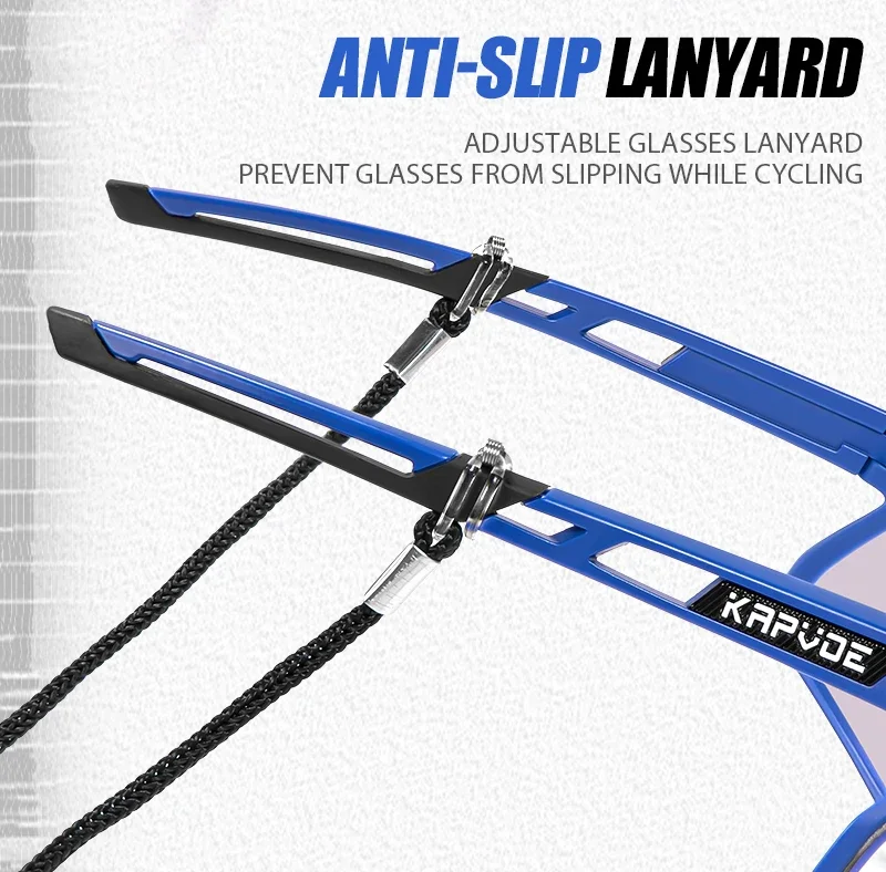 Kapvoe Golden Photochromic Cycling Sunglasses UV400 Bicycle MTB Goggles Road Bike Sunglasses Outdoor Sports Eyewear Equipment