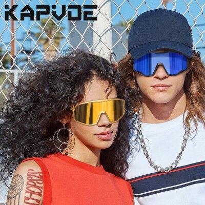 Kapvoe Golden Photochromic Cycling Sunglasses UV400 Bicycle MTB Goggles Road Bike Sunglasses Outdoor Sports Eyewear Equipment - Image 3